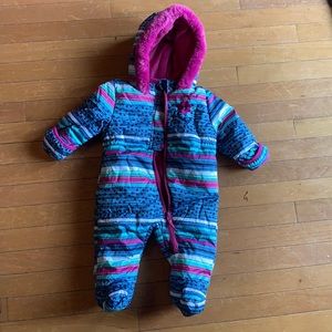 Girls snowsuit 6-9 months